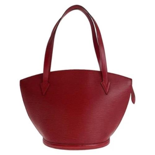 Louis Vuitton Vintage Pre-owned Laeder louis-vuitton-vskor Red, Dam