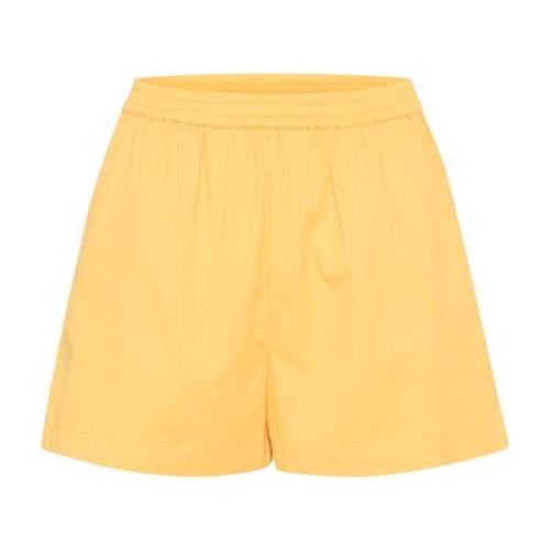 Saint Tropez Enkla Elastiska Shorts & Knickers Yellow, Dam