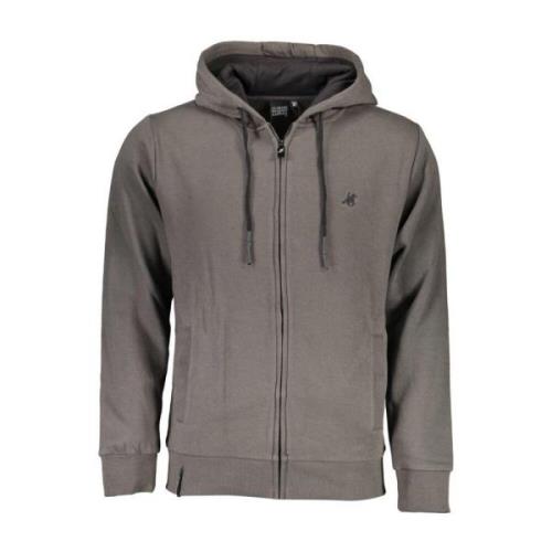 U.s. Polo Assn. Grå Hoodie med Dragkedja Gray, Herr