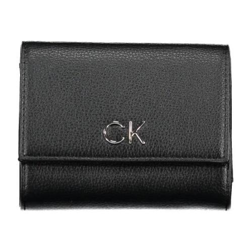 Calvin Klein Damplånbok Svart RFID-blockering Black, Dam