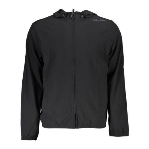 Calvin Klein Svart herrhoodie Black, Herr