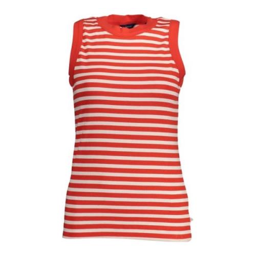 Gant Röd Stilfull Tanktop Red, Dam