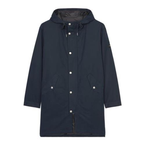 Marc O'Polo Huvad parka regular Blue, Herr