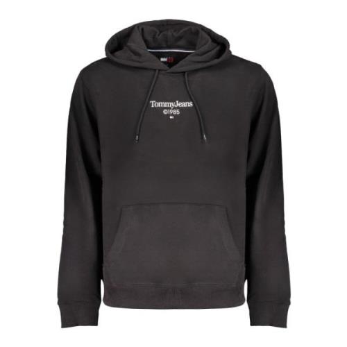 Tommy Hilfiger Huvtröja Svart Långärmad Logo Black, Herr