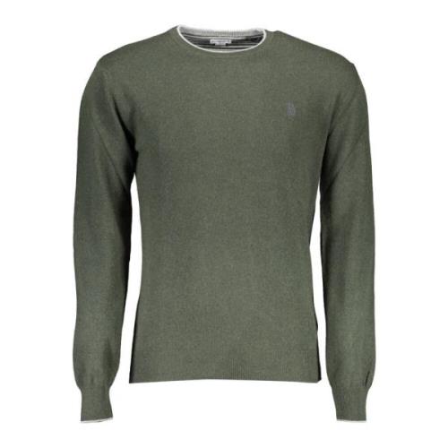 U.s. Polo Assn. Grön Slim Långärmad Tröja Green, Herr