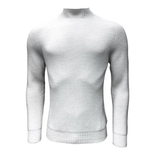 Gran Sasso Rainwool Turtleneck Sweater Vit White, Herr