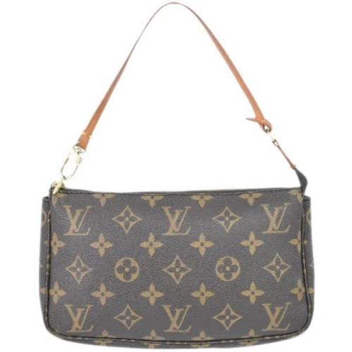 Louis Vuitton Vintage Pre-owned Canvas louis-vuitton-vskor Brown, Dam