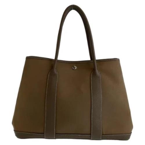 Hermès Vintage Pre-owned Canvas totevskor Brown, Dam