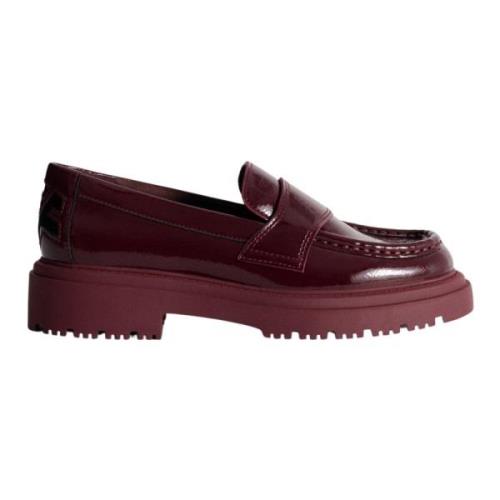 Hoff Skola Vin Loafer Red, Dam