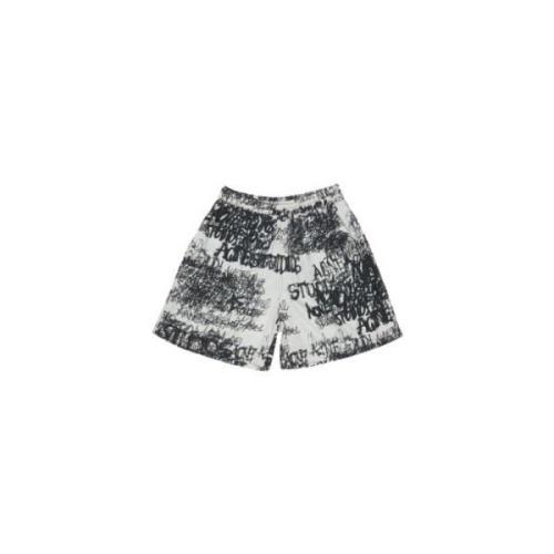 Acne Studios Blommönstrade Shorts Black, Herr