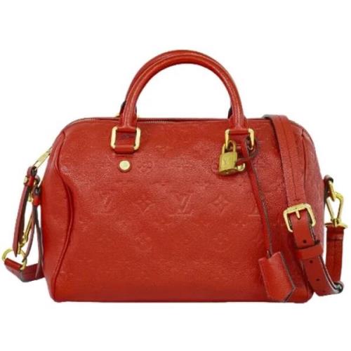 Louis Vuitton Vintage Pre-owned Laeder louis-vuitton-vskor Red, Dam