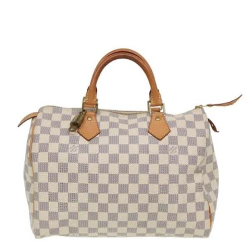 Louis Vuitton Vintage Pre-owned Canvas louis-vuitton-vskor Beige, Dam