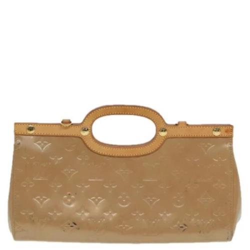 Louis Vuitton Vintage Pre-owned Laeder louis-vuitton-vskor Beige, Dam