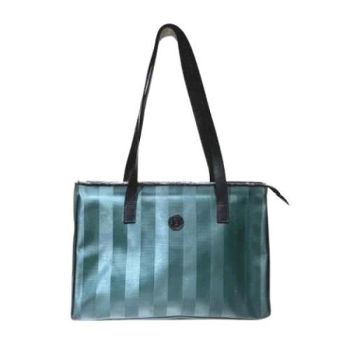 Fendi Vintage Pre-owned Canvas fendi-vskor Green, Dam