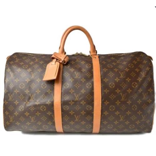 Louis Vuitton Vintage Pre-owned Canvas louis-vuitton-vskor Brown, Dam