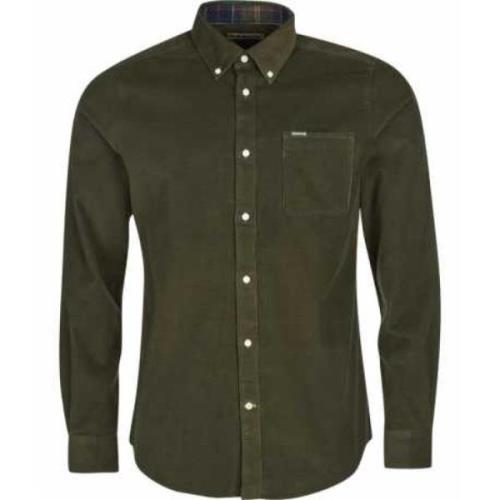 Barbour Grön Velvet Ramsey Skjorta Tartan Green, Herr