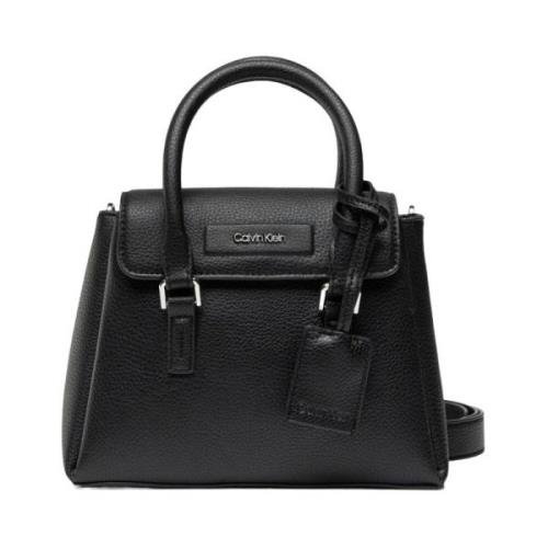 Calvin Klein Elegant Handväska för Moderna Kvinnor Black, Dam