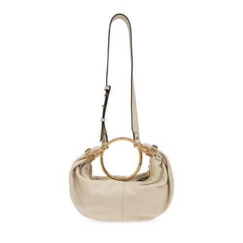 Chloé Axelväska Armband Liten Beige, Dam