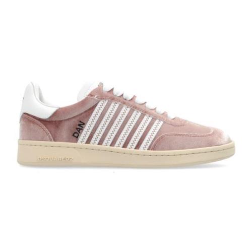 Dsquared2 Sneakers med logotyp Pink, Dam