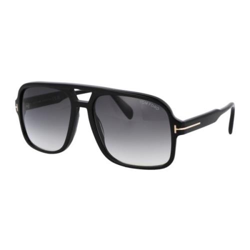 Tom Ford Falconer-02 Stiliga Solglasögon Black, Herr