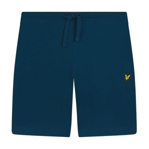 Lyle & Scott Sweat Shorts Blue, Herr