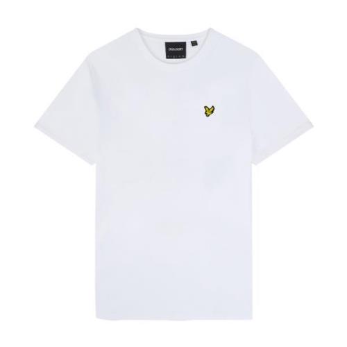 Lyle & Scott Tistel Crest Print T-Shirt White, Herr