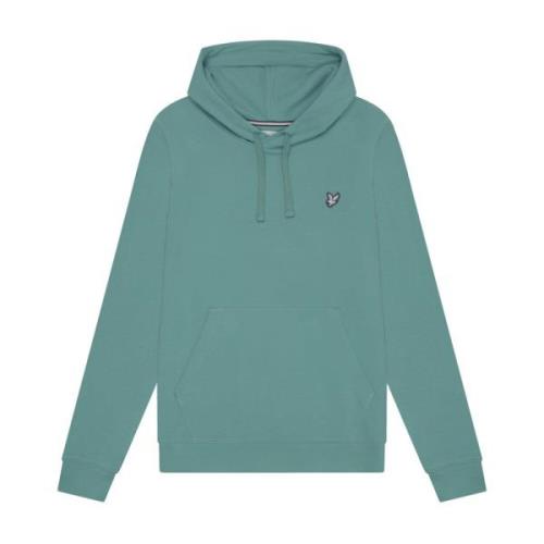 Lyle & Scott Verktyg Loopback Hoodie Green, Herr