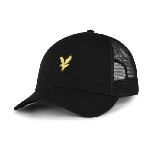 Lyle & Scott Snap Back Trucker Cap Black, Herr