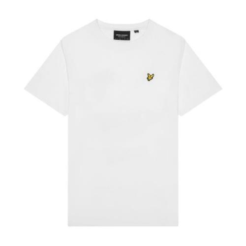 Lyle & Scott Heritage Tartan Grafisk T-shirt White, Herr