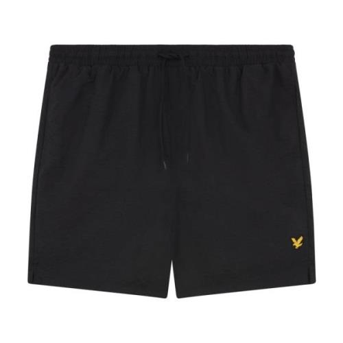 Lyle & Scott Sportiga Badshorts Black, Herr