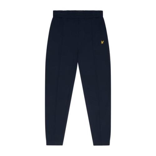 Lyle & Scott Pintuck Interlock Sweatpant Blue, Herr