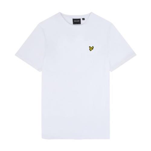 Lyle & Scott Thistle Club Print T-Shirt White, Herr