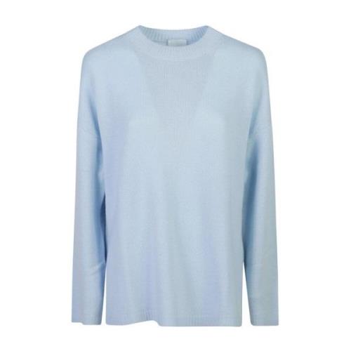 Allude Klarblå Sweatshirt Aw24 Blue, Dam