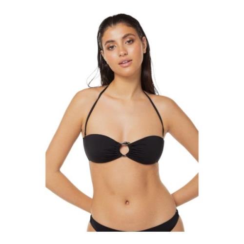 Trussardi Stilren Bikini Topp Black, Dam