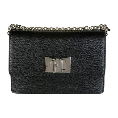 Furla Mini Crossbody Väska Black, Dam