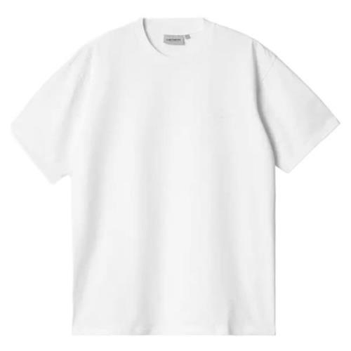 Carhartt Wip Duster Script T-Shirt White White, Herr