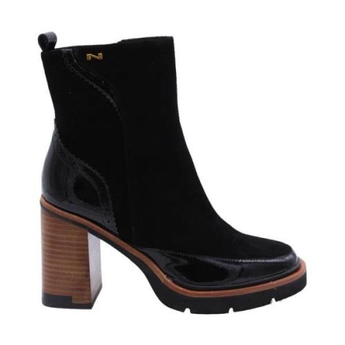 Nathan-Baume Stiliga Ankelboots Medard Black, Dam