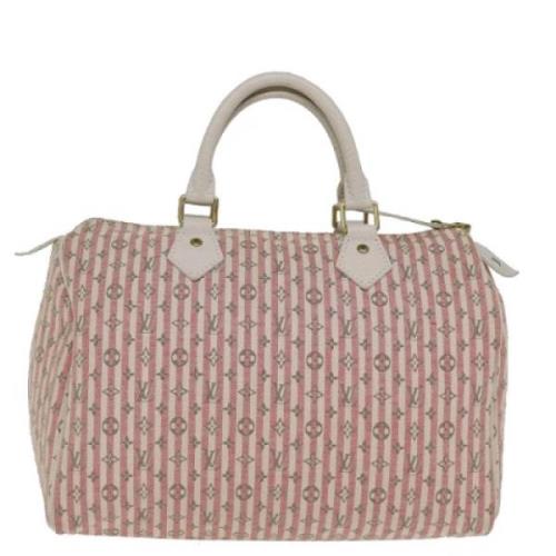 Louis Vuitton Vintage Pre-owned Canvas louis-vuitton-vskor Pink, Dam