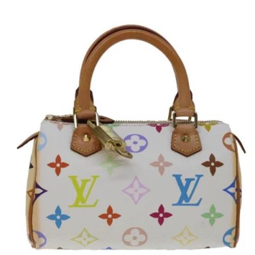 Louis Vuitton Vintage Pre-owned Canvas louis-vuitton-vskor White, Dam