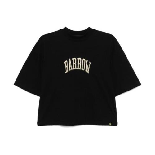 Barrow Svart T-shirt med F4Bwwoth125 stil Black, Dam