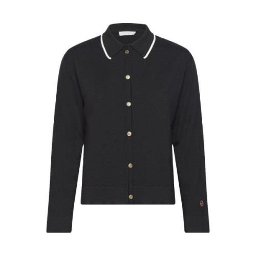 Busnel Angelika Cardigan Svart/Ecru Black, Dam