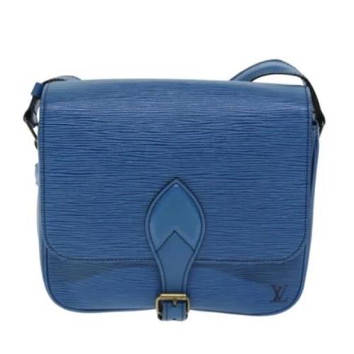 Louis Vuitton Vintage Pre-owned Laeder louis-vuitton-vskor Blue, Dam