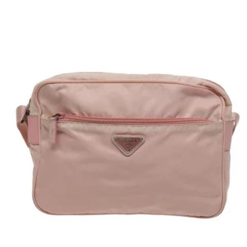 Prada Vintage Pre-owned Tyg prada-vskor Pink, Dam