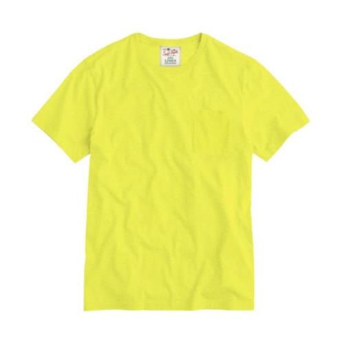 MC2 Saint Barth Linne Herr T-shirt Olika Färger Yellow, Herr