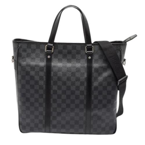 Louis Vuitton Vintage Pre-owned Laeder totevskor Black, Herr