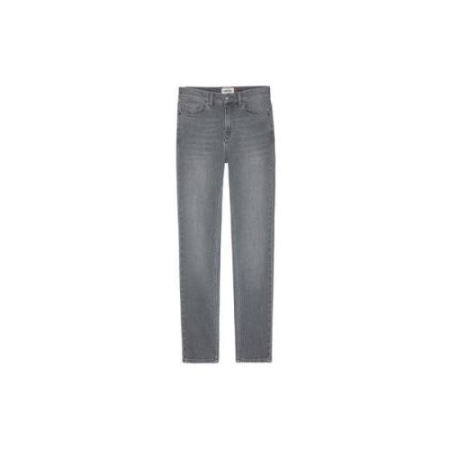 Zadig & Voltaire Stiliga Denim Jeans Gray, Herr