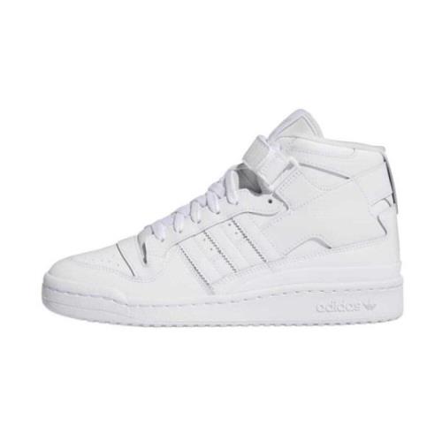 Adidas Mid-Top Forum Sneakers White, Herr