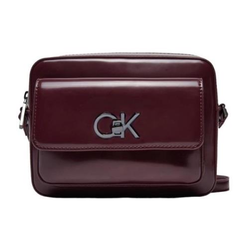 Calvin Klein Blank kameraväska för kvinnor Purple, Dam