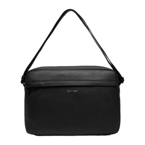 Calvin Klein Messenger Bag Höst/Vinter Kollektion Black, Herr