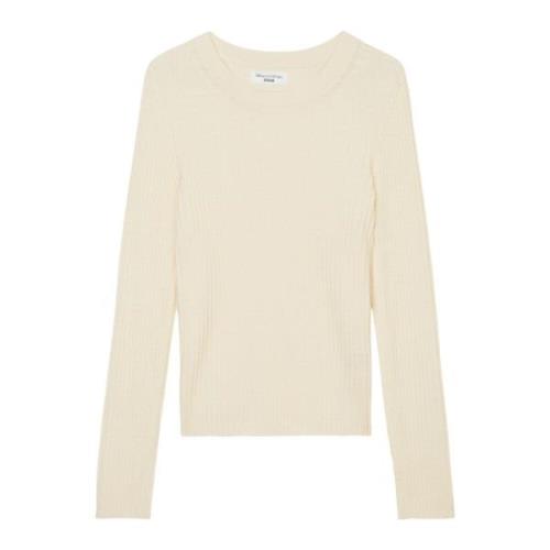 Marc O'Polo Sweater slim Beige, Dam